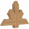 Ekena Millwork Redmond Smooth Timber Gable Bracket, Western Red Cedar, 36"W x 23"H x 3 1/2"D x 5 1/2"F, 15/12 Pitch GBW036X23X0406RED00SWR - alternate 4